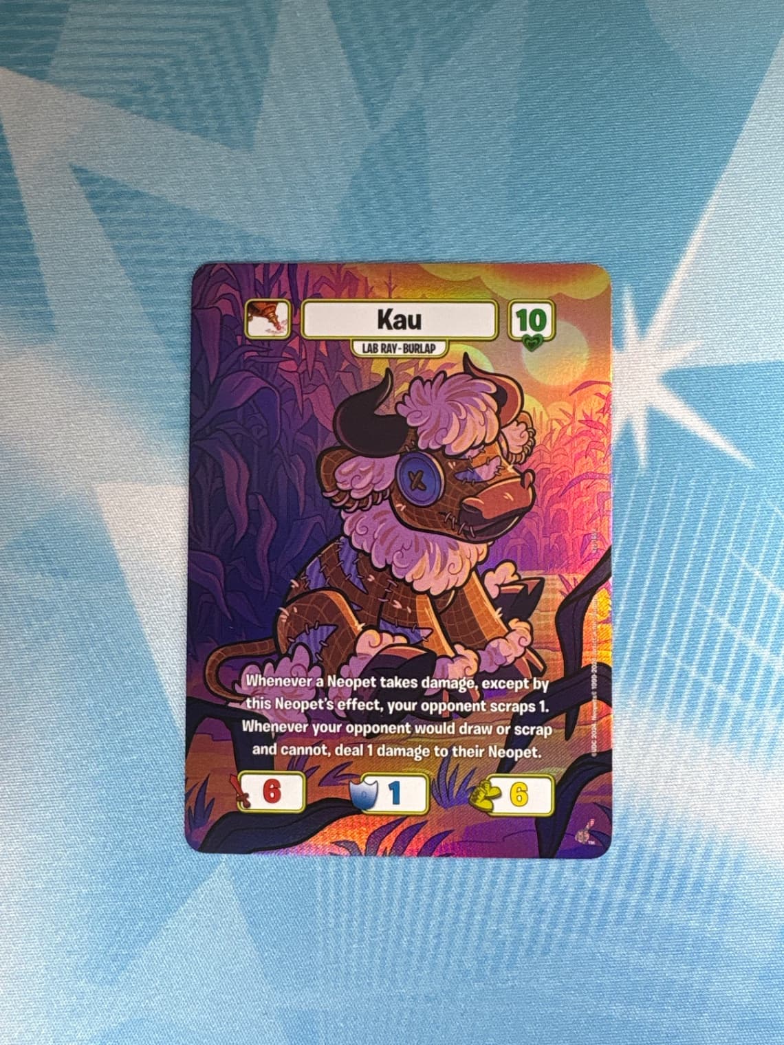 Neopets: Kau Lab Ray-Burlap N25- 165R