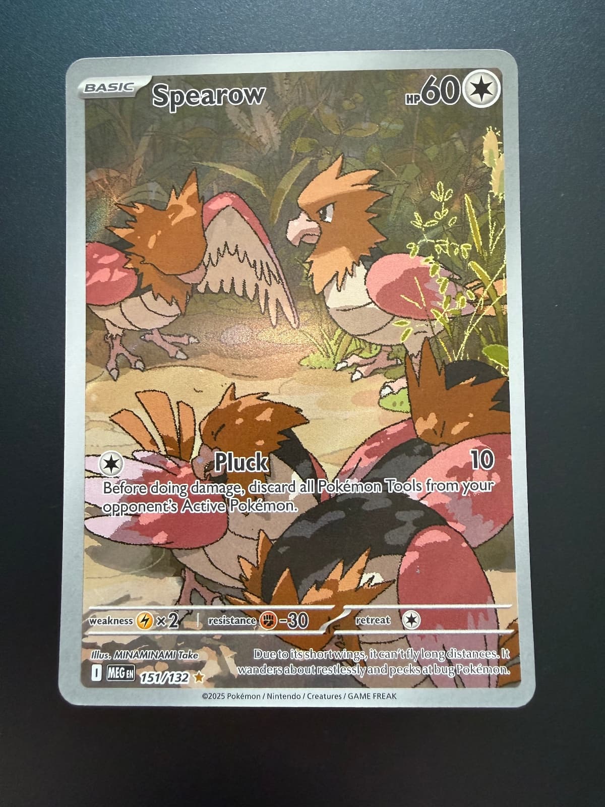 2025 Mega Evolution Spearow 151/132...