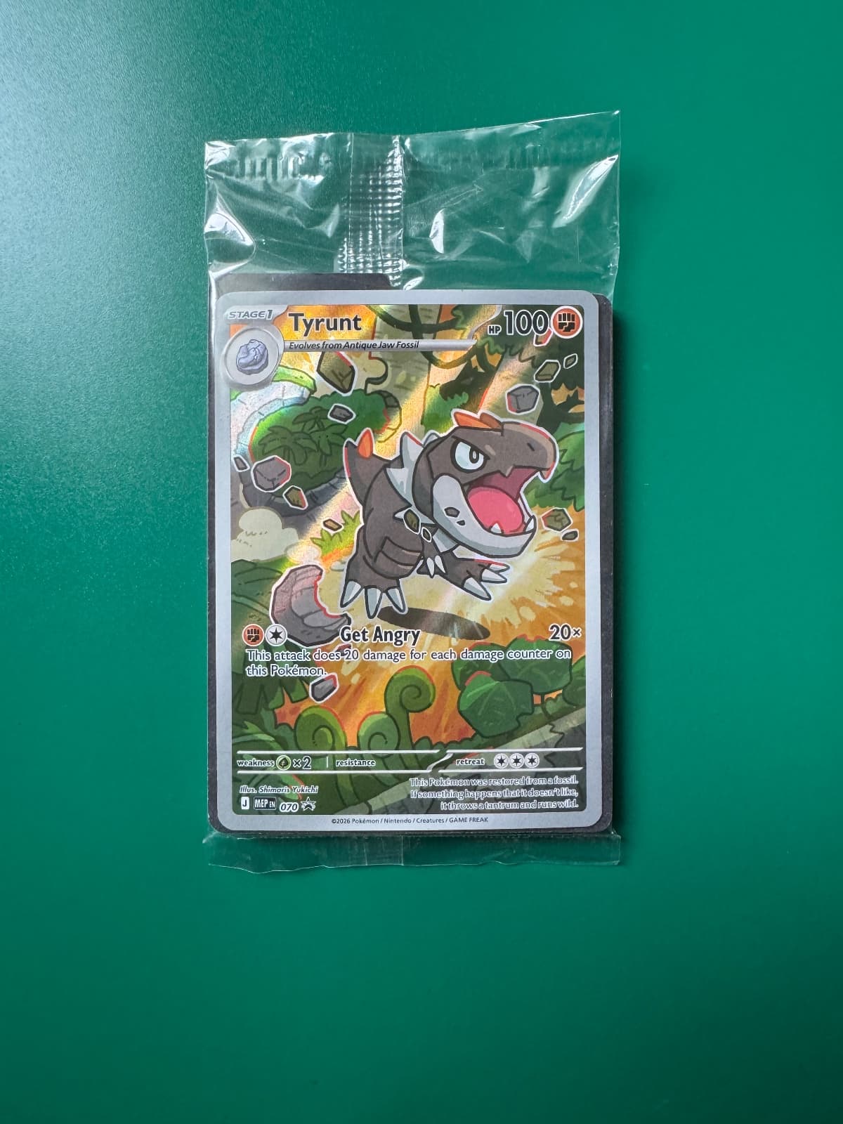 2023 MEP Black Star Promos Tyrunt 070