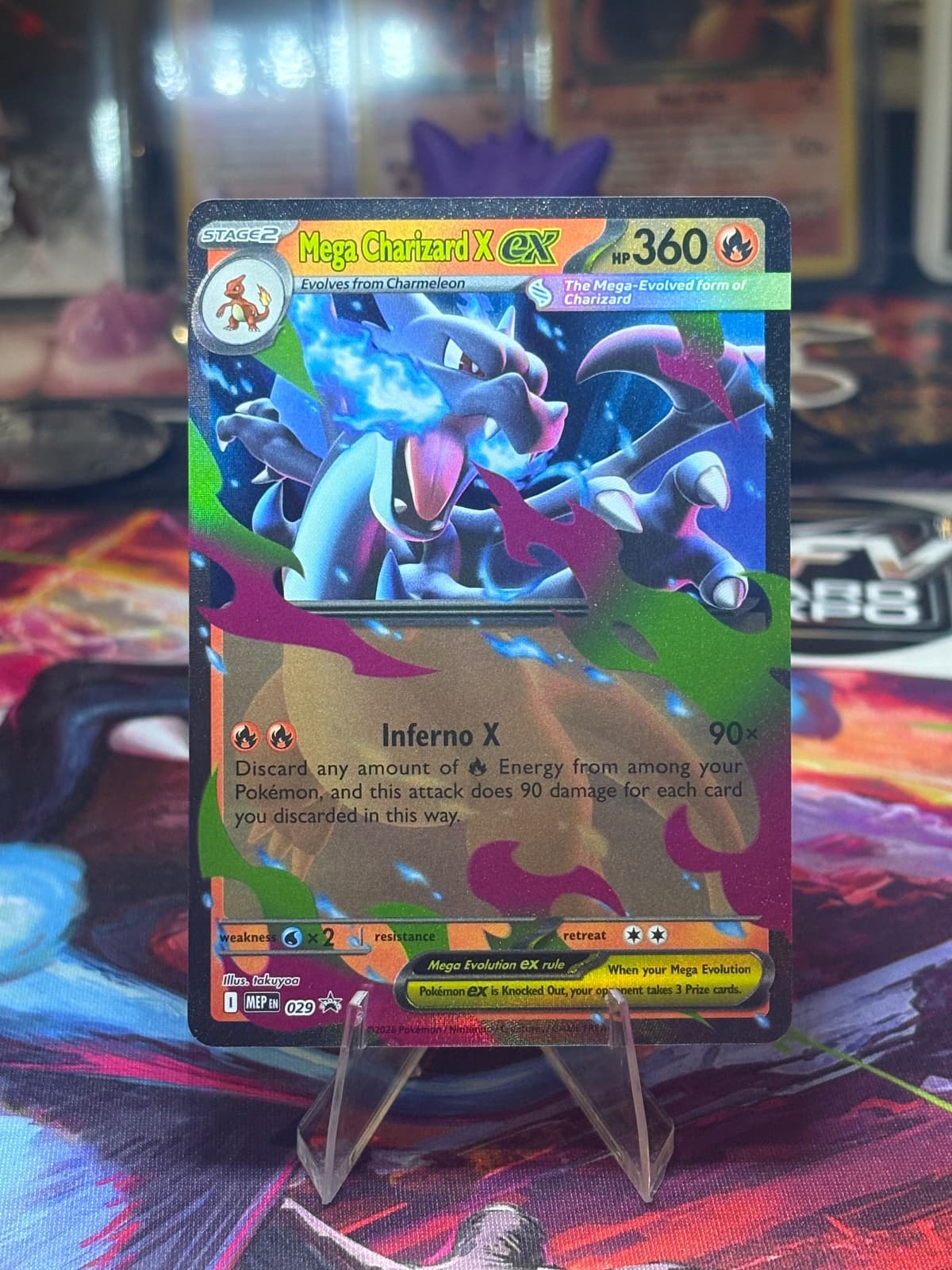 Mega Charizard X ex - Mega Evolution Promo
