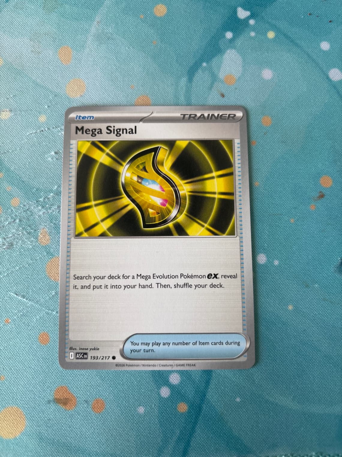 2026 Ascended Heroes Mega Signal 193/217