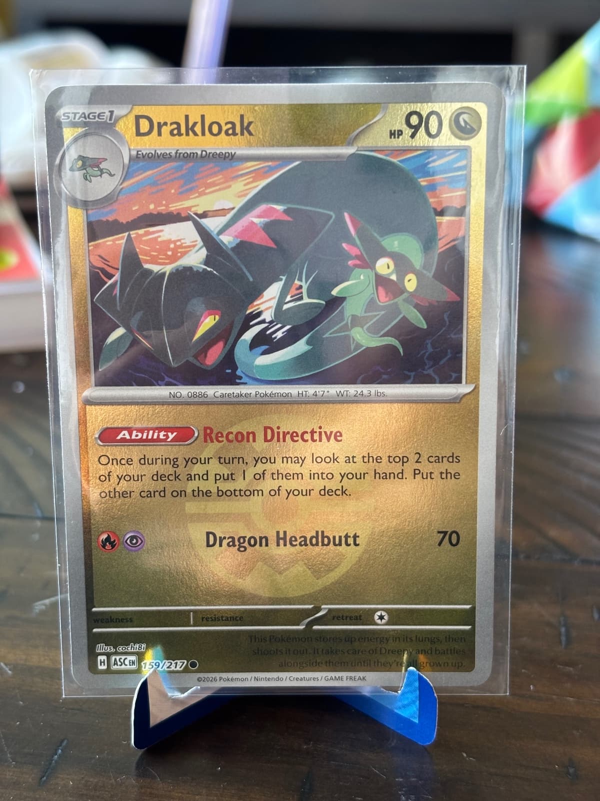 Ascended Heroes Drakloak 159/217 (Duskball...