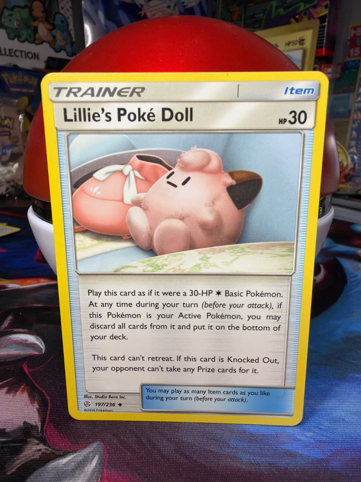 Lillie's Poke Doll #197 Pokemon Cosmic Eclipse