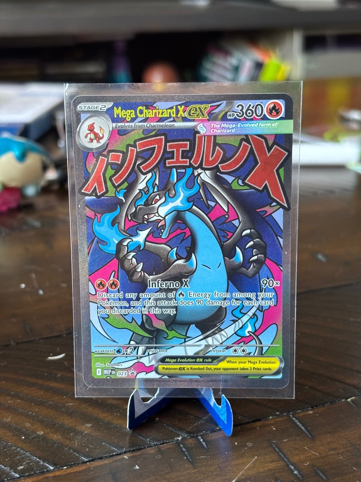 2025 Mega Evolution Mega Charizard X EX 023 Promo