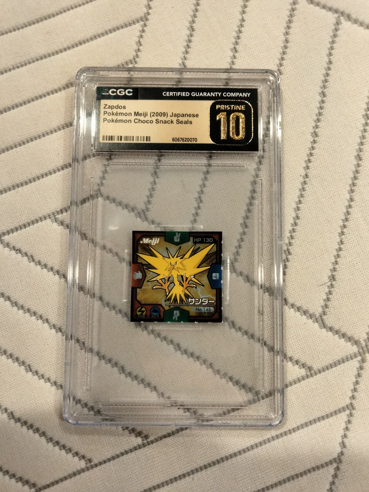 CGC PRISTINE 10 - 2009 Pokemon Meiji Choco...