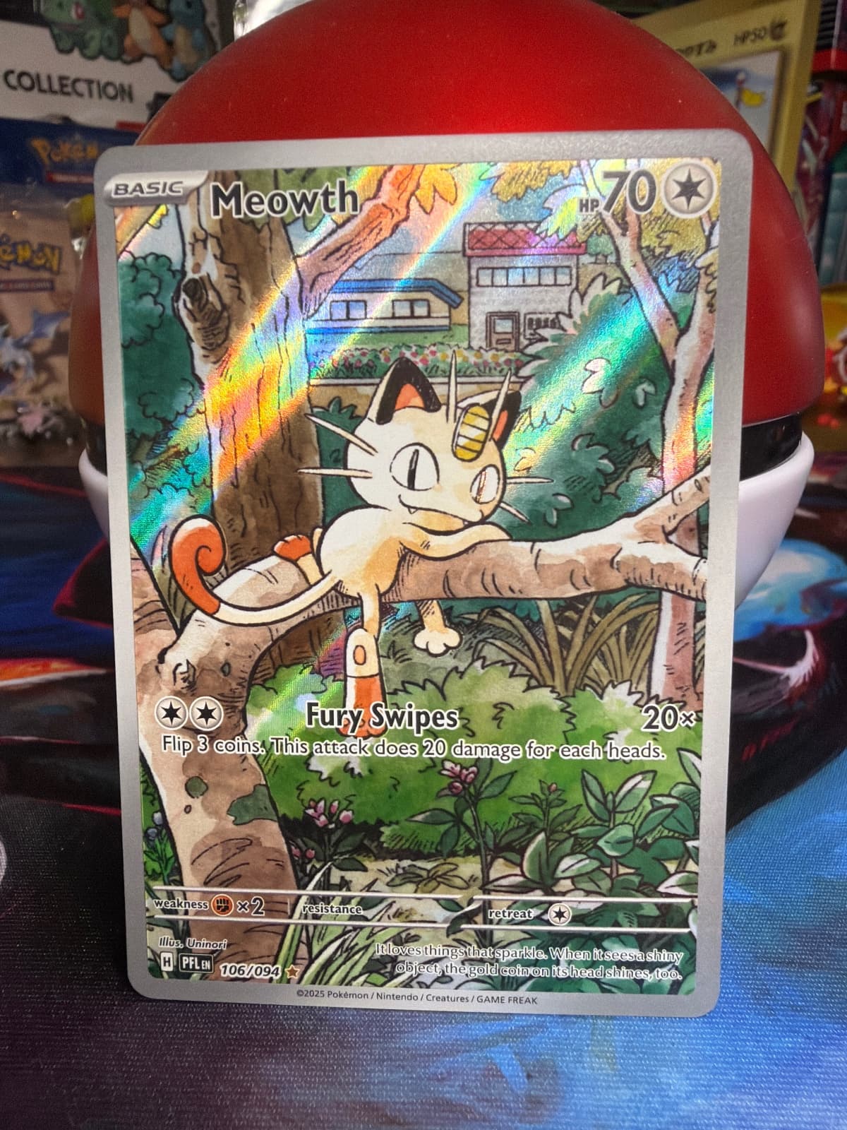 Meowth Phantasmal Flames 106/094