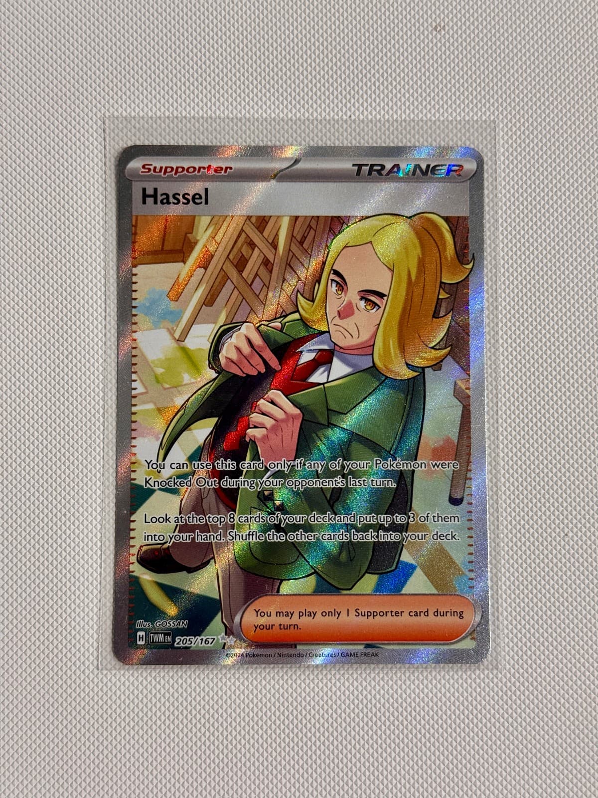 2024 Twilight Masquerade Hassel 205/167 Ultra Rare