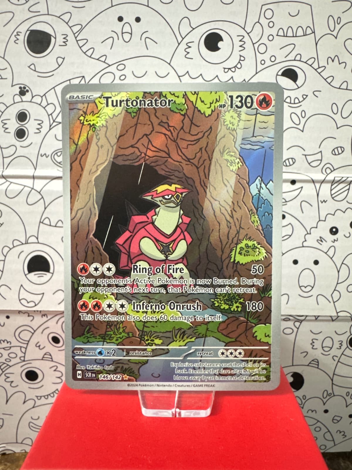 Turtonator 146/142 Illustration Rare Stellar Crown