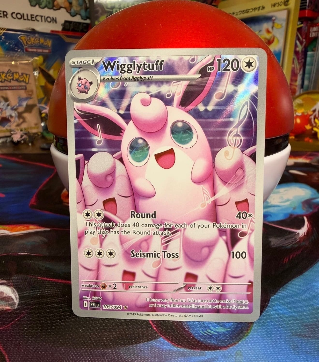 2025 Phantasmal Flames Wigglytuff 105/94...
