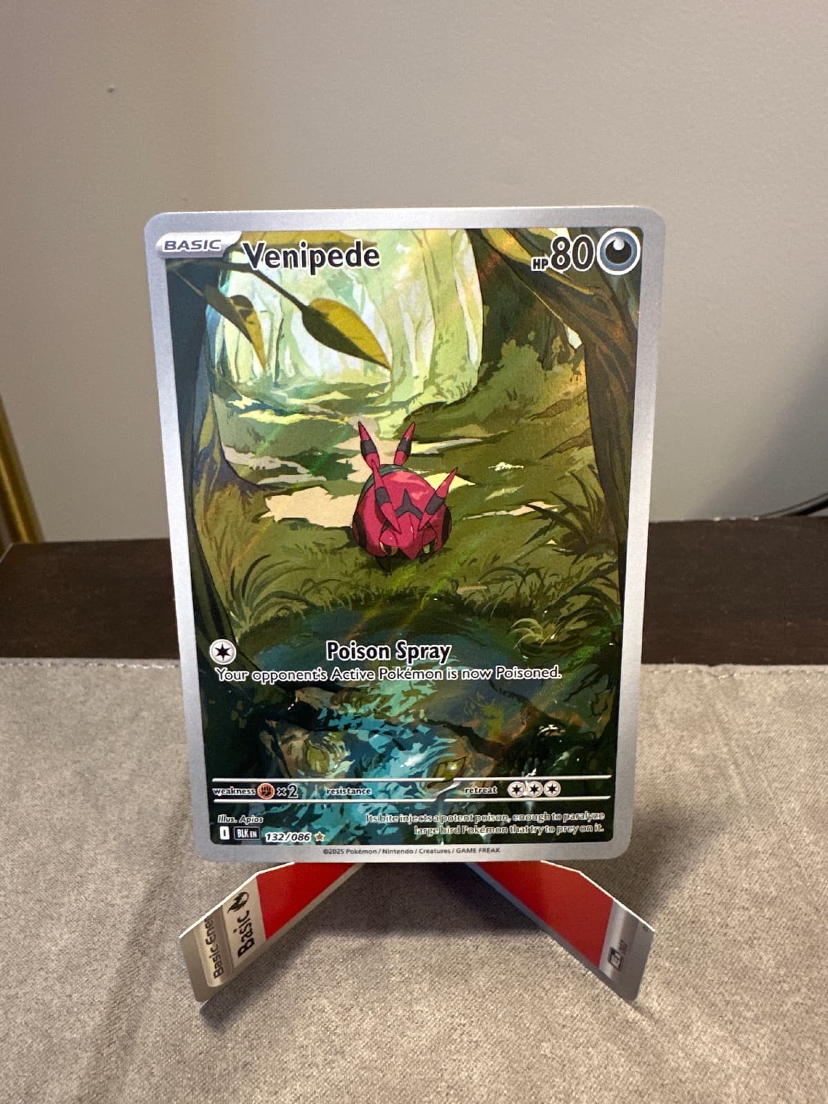 Venipede, Black Bolt, #132/086