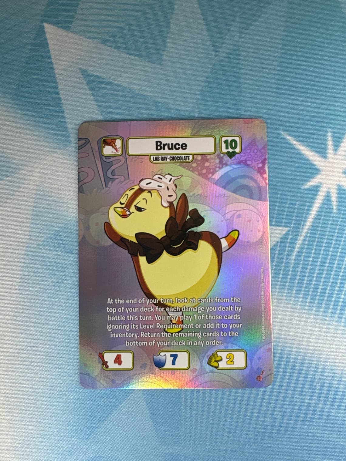 Neopets: Bruce Lab-Ray Chocolate N25- 118R