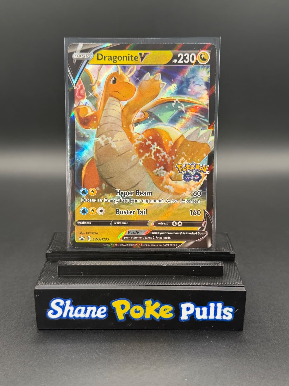 2022 SWSH Black Star Promos Dragonite V SWSH235