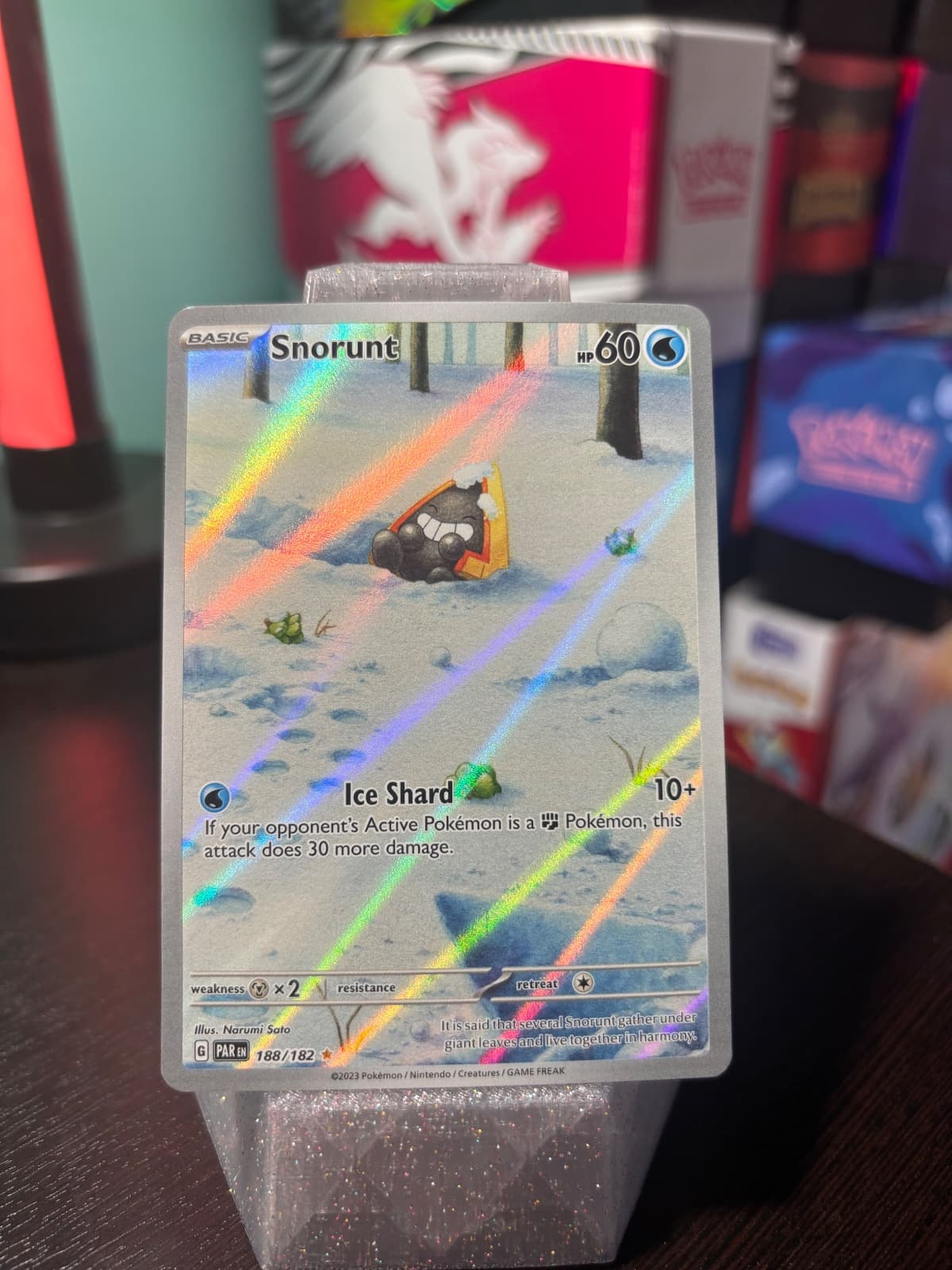 2023 Paradox Rift Snorunt 188/182 Illustration...