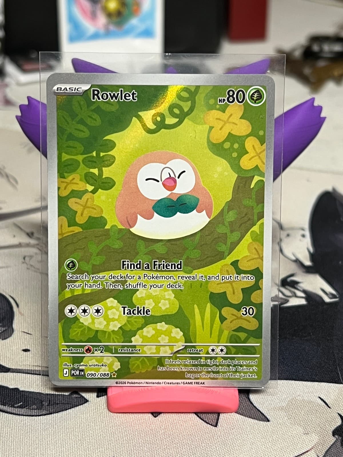 2026 Perfect Order Rowlet 090/088 Illustration...
