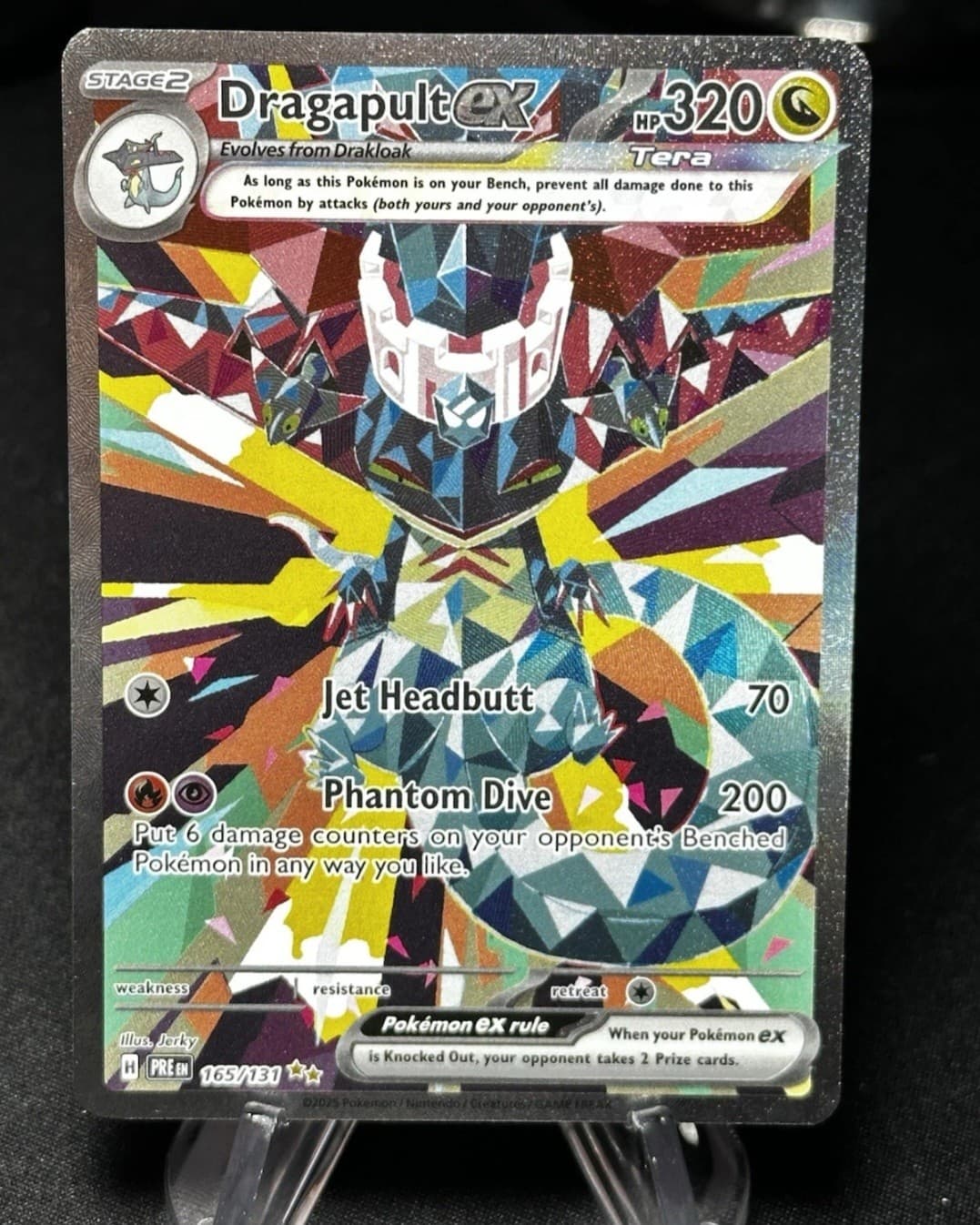 DRAGAPULT EX 2025 POKEMON PRISMATIC EVOLUTIONS...