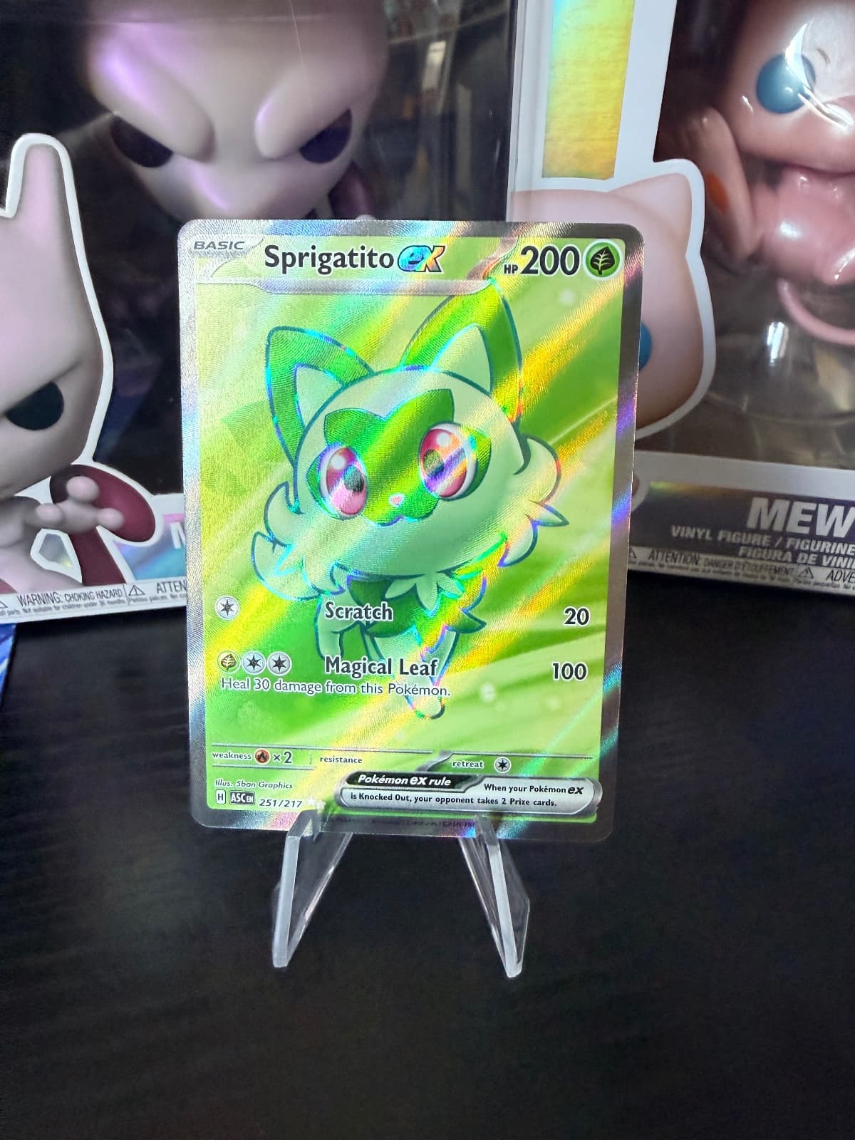 Sprigatito ex Ascended Heroes 251/217 Ultra Rare