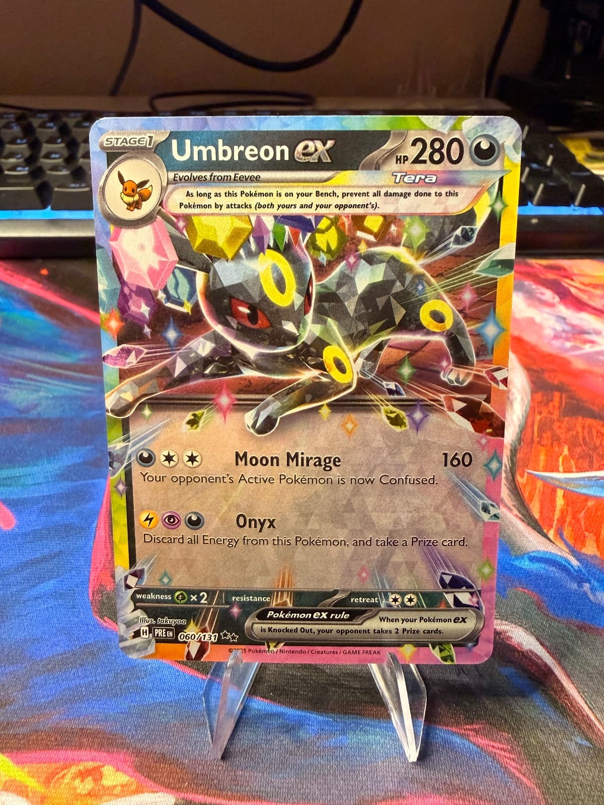 2015 Prismatic Evolutions Umbreon ex 060/131