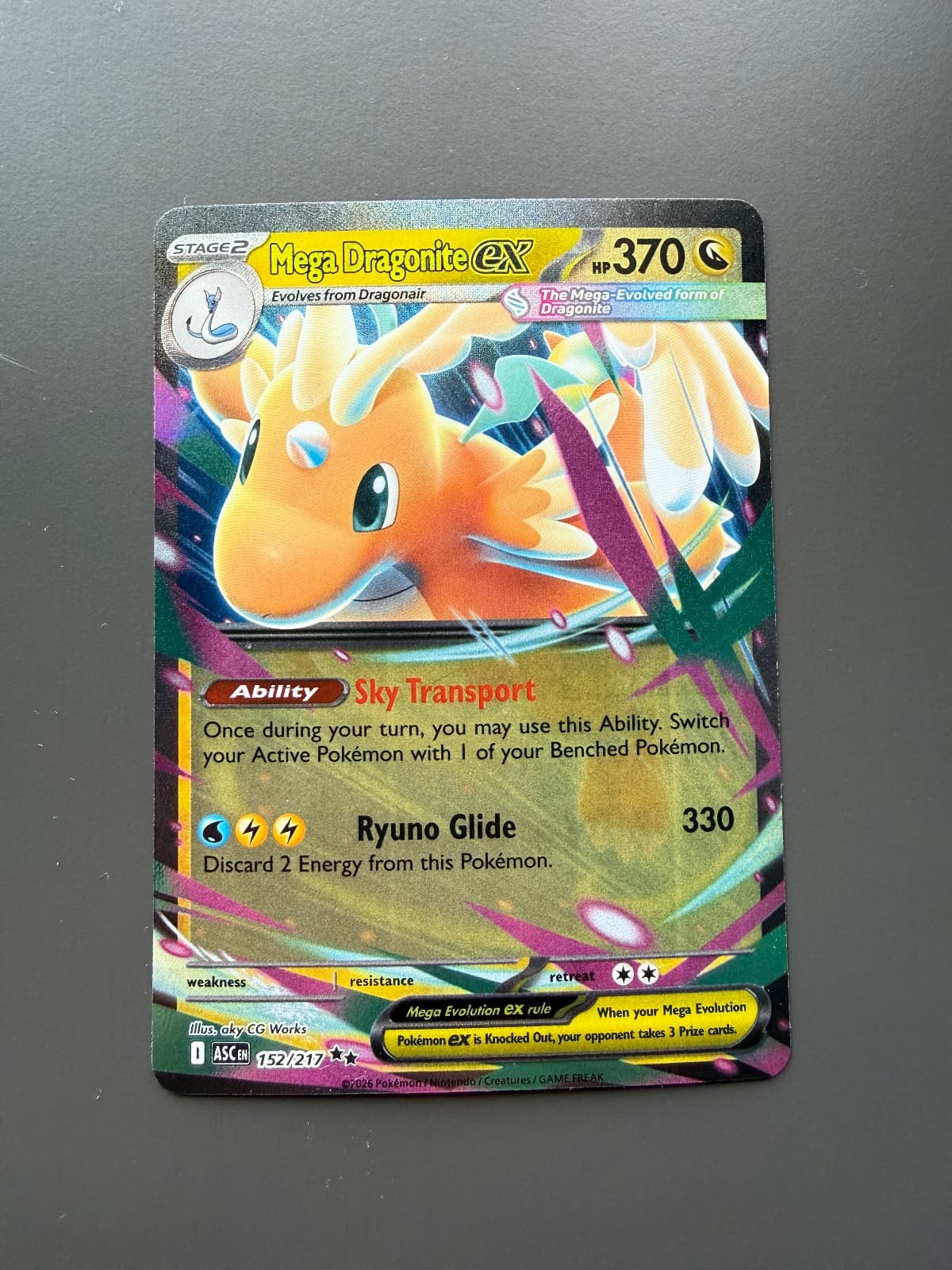Mega Dragonite ex 152/217 Ascended Heroes...