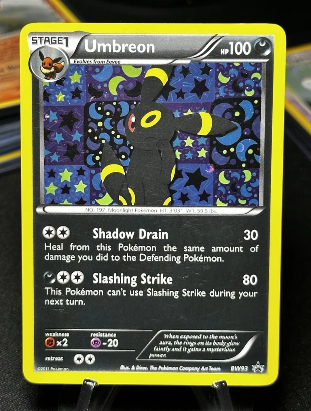 2013 Umbreon BW93 Pokemon Promos Promo Holo...