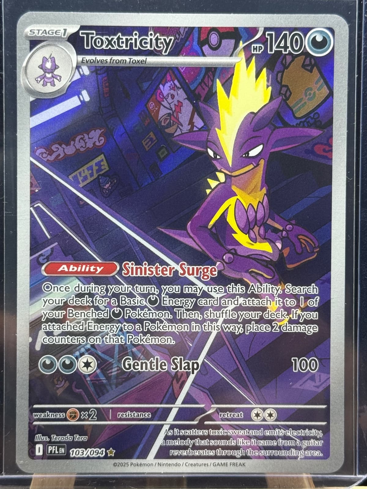 2025 Phantasmal Flames Toxtricity 103/94...