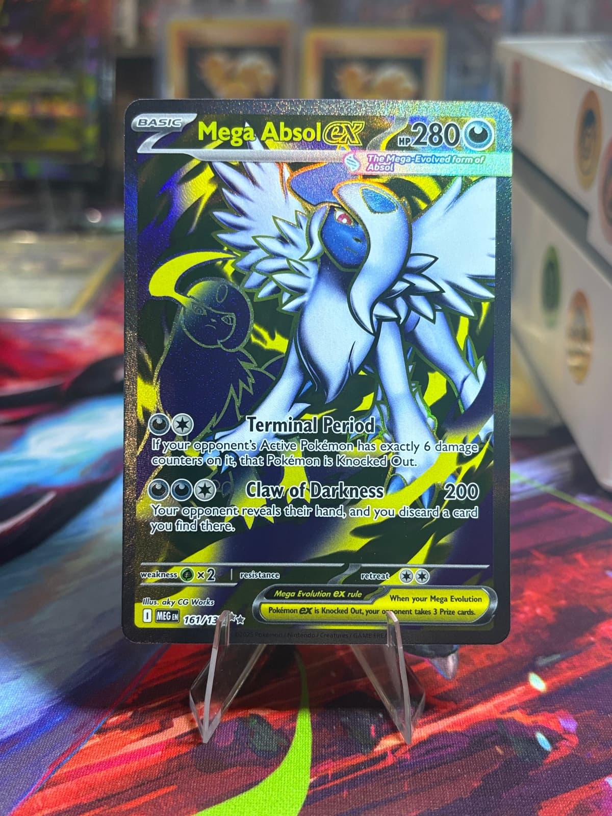 Mega Absol ex - 161/132 - Mega Evolution