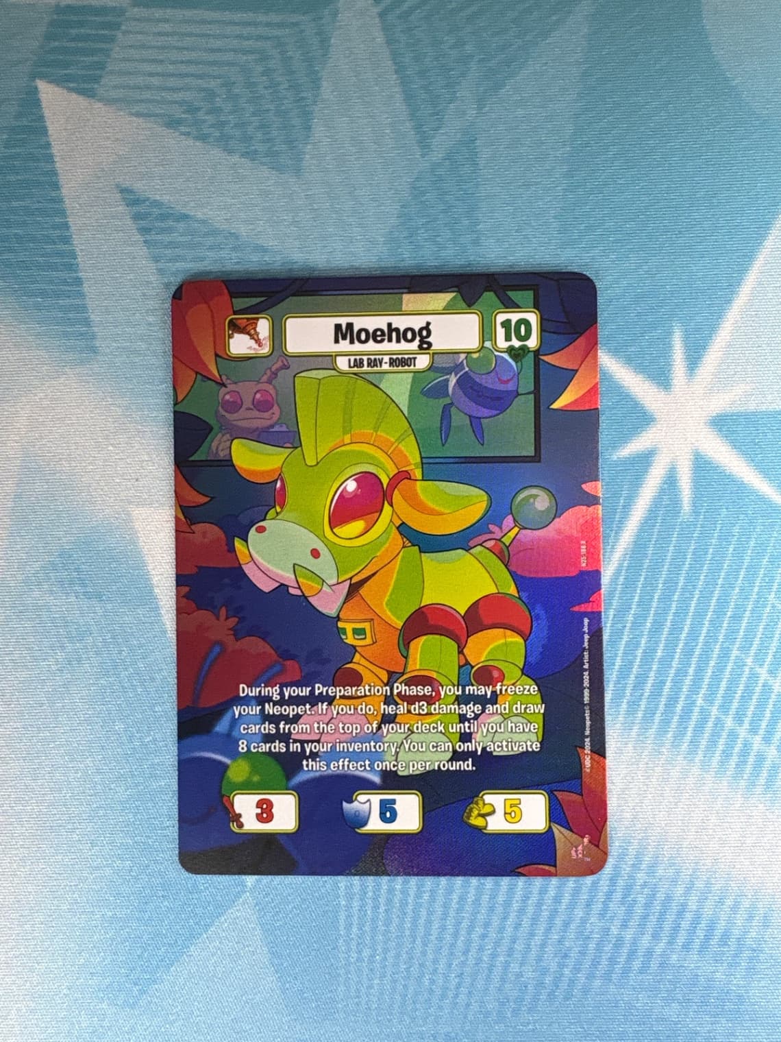 Neopets: Moehog Lab Ray-Robot N25- 188R