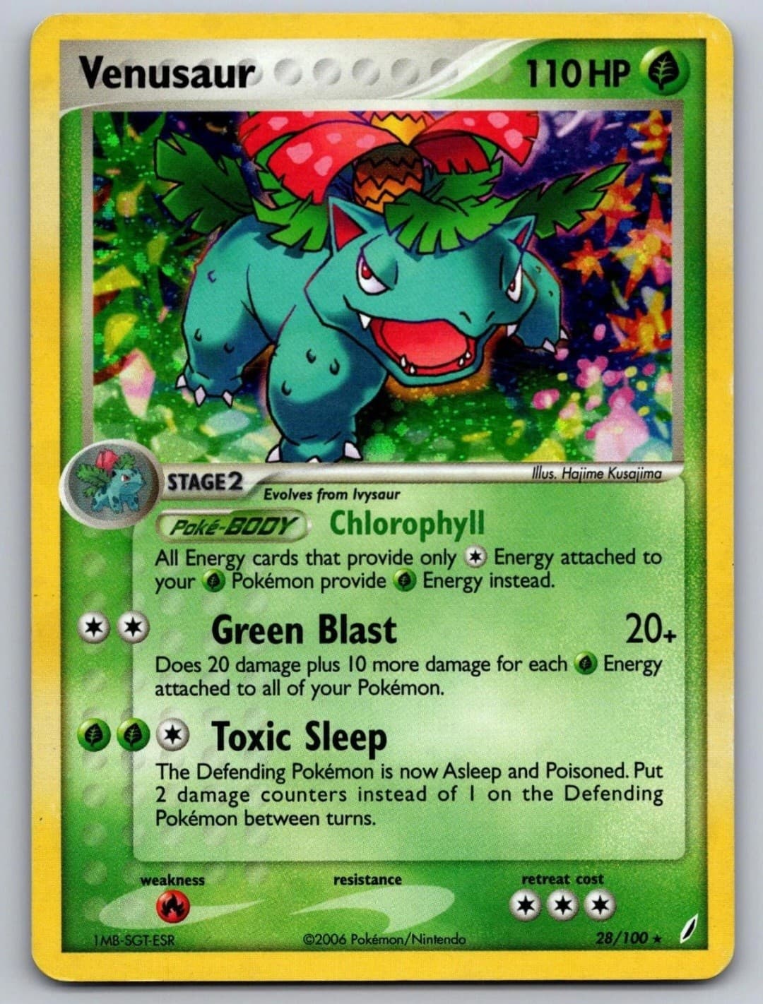 Venusaur (EX Crystal Guardians) 28/100 Holo...