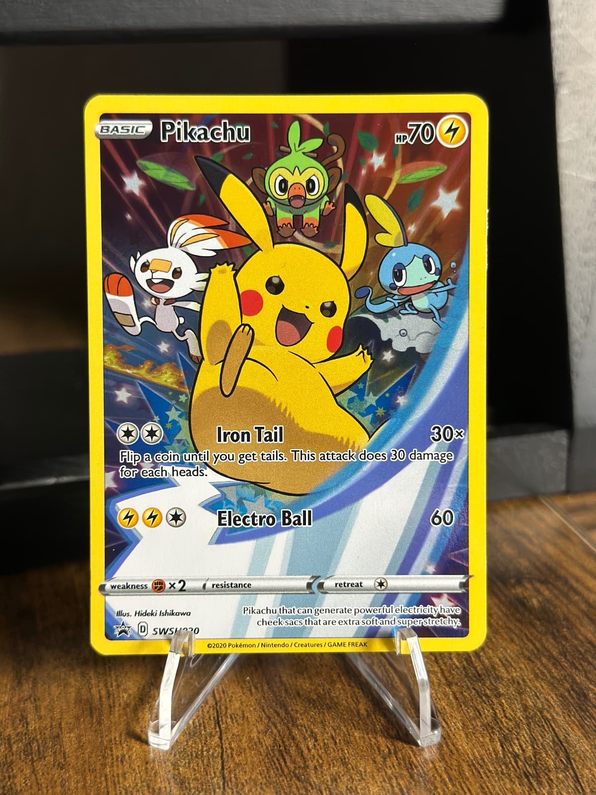 Pikachu - SWSH020 - SWSH: Sword & Shield Promo...