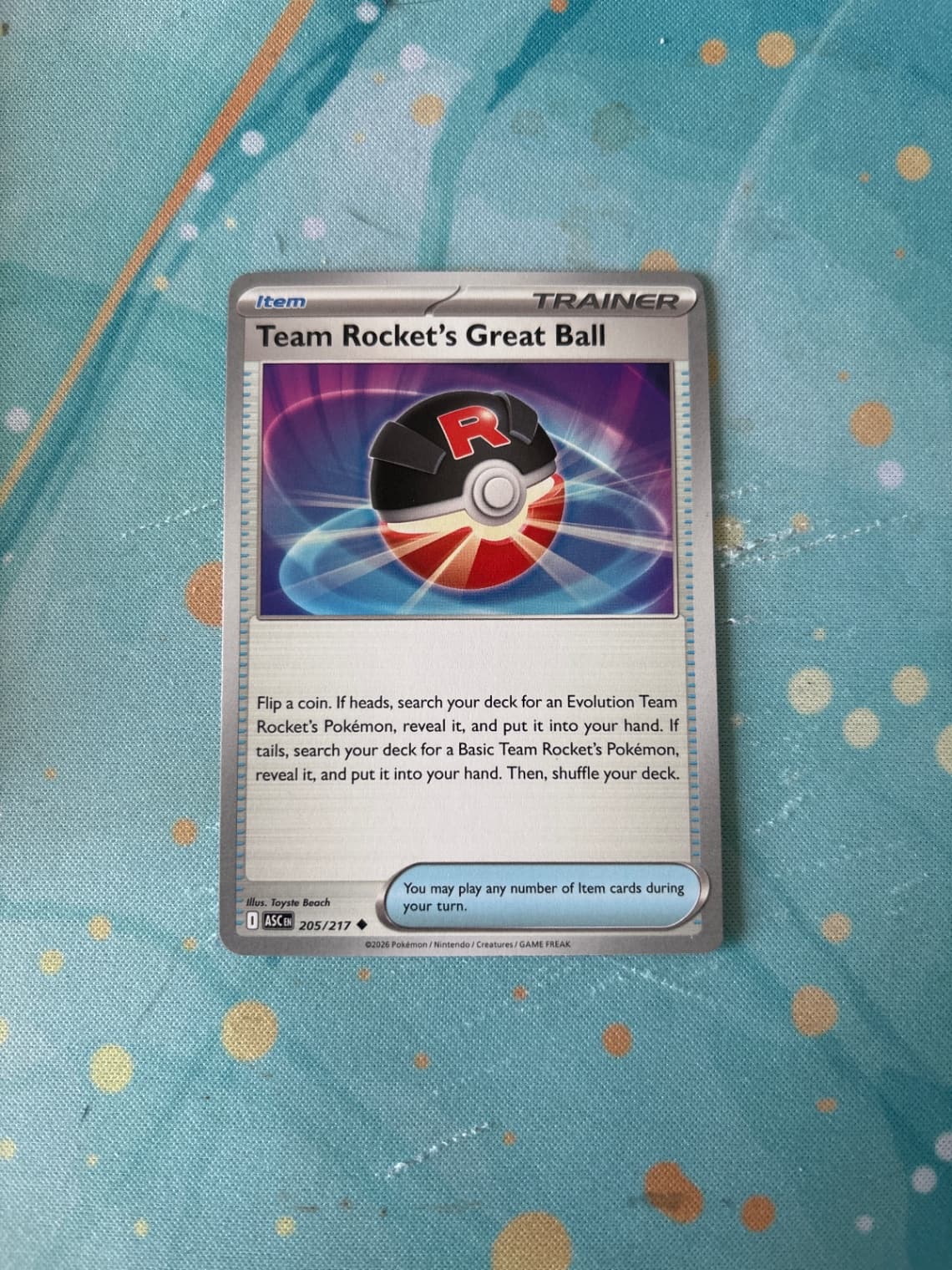 2020 Ascended Heroes Team Rocket's Great Ball...