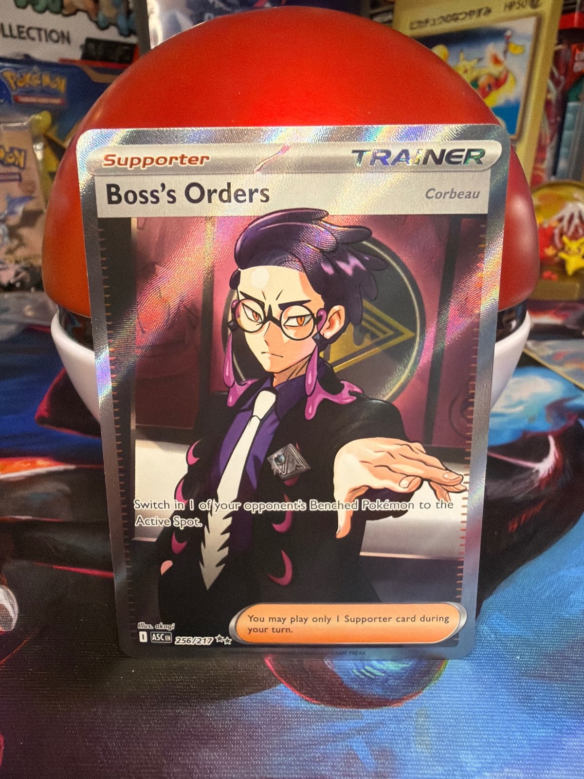 Ascended Heroes Boss's Orders 256/217 Ultra Rare