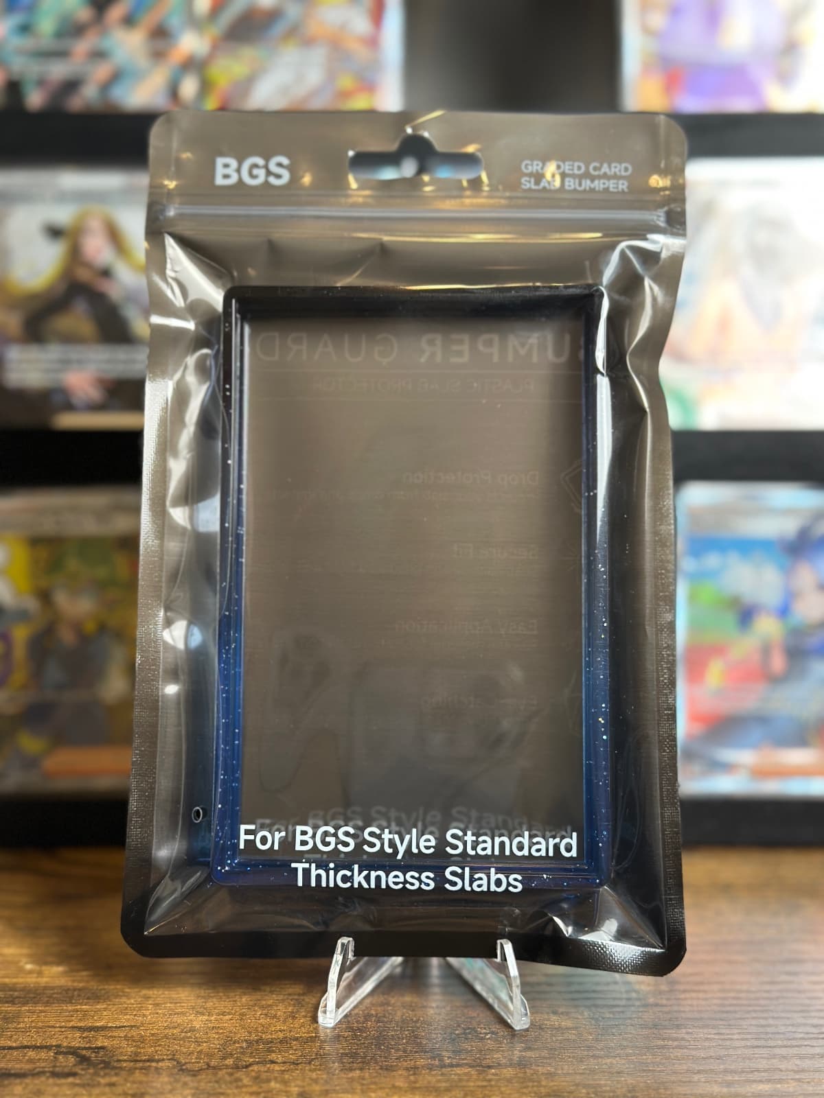 Black/Blue Beckett Fit Graded Card Guard