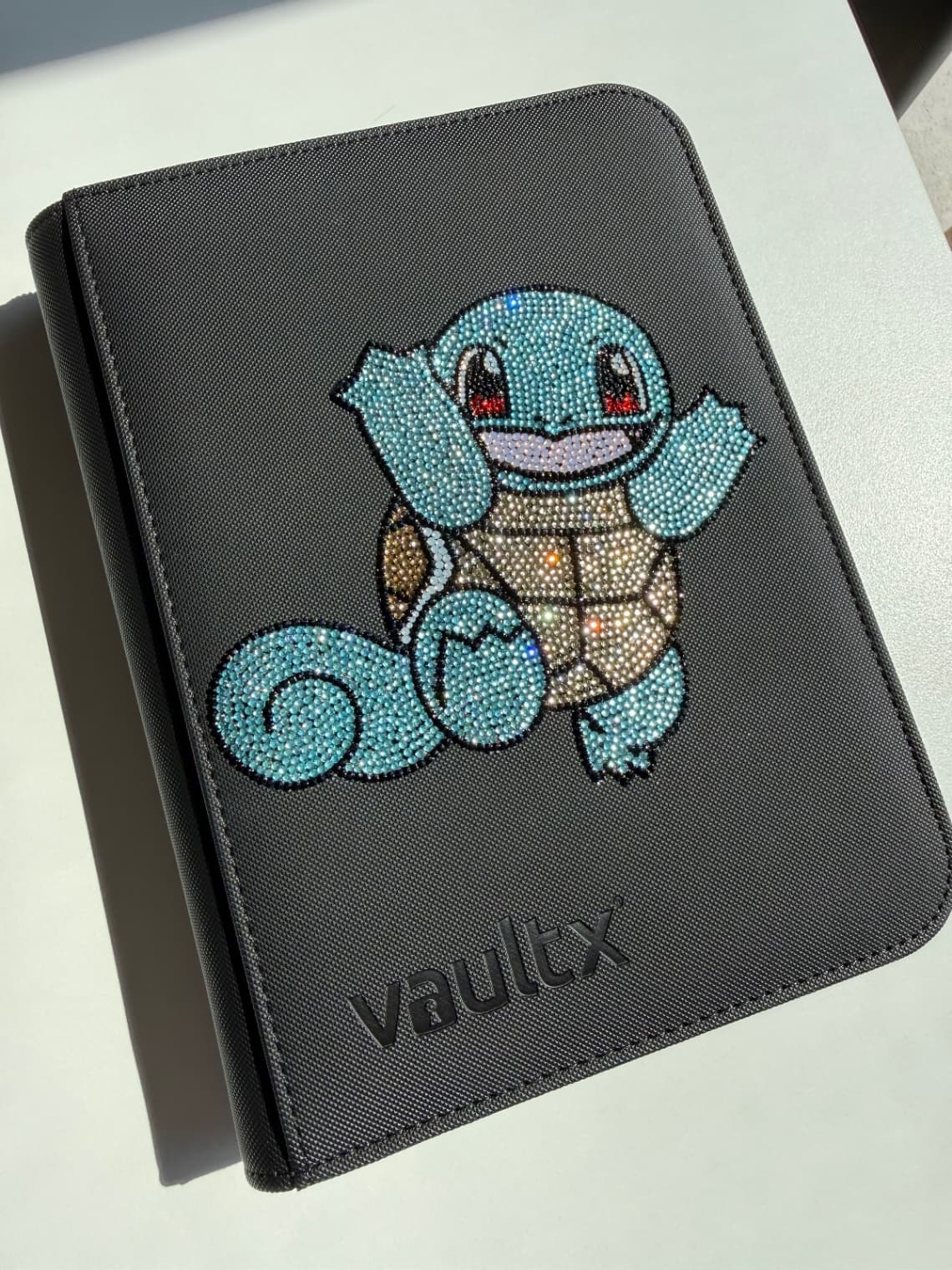 Custom Bedazzled Squirtle Vault X Binder - 4...