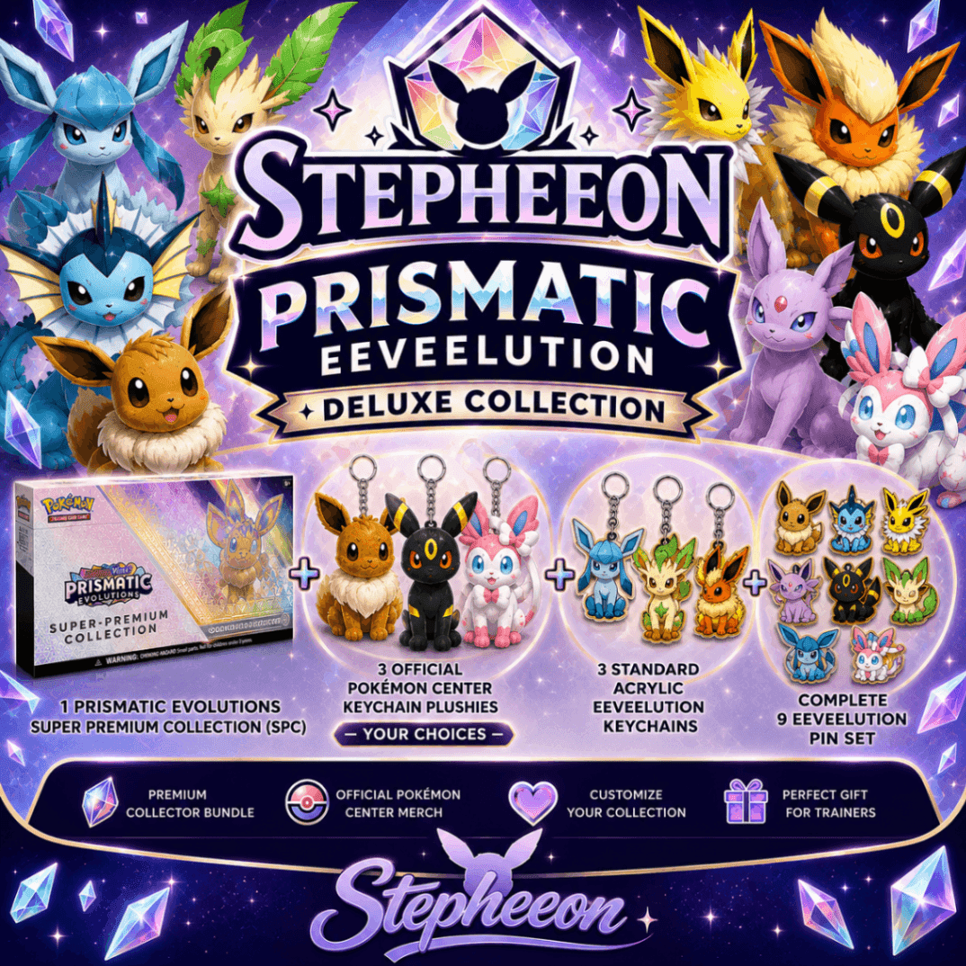 Pokémon Prismatic Evolutions SPC Eeveelution...