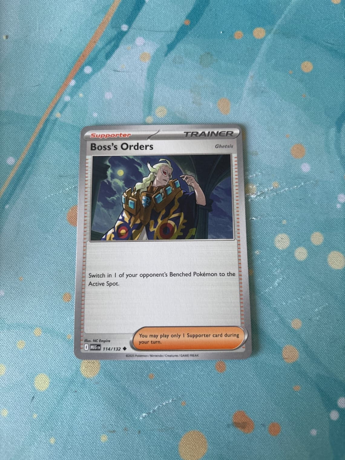 2025 Mega Evolution Boss's Orders 114/132