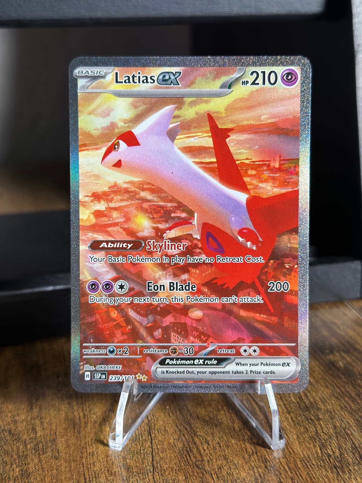 Latias ex Surging Sparks 239/191 Special...