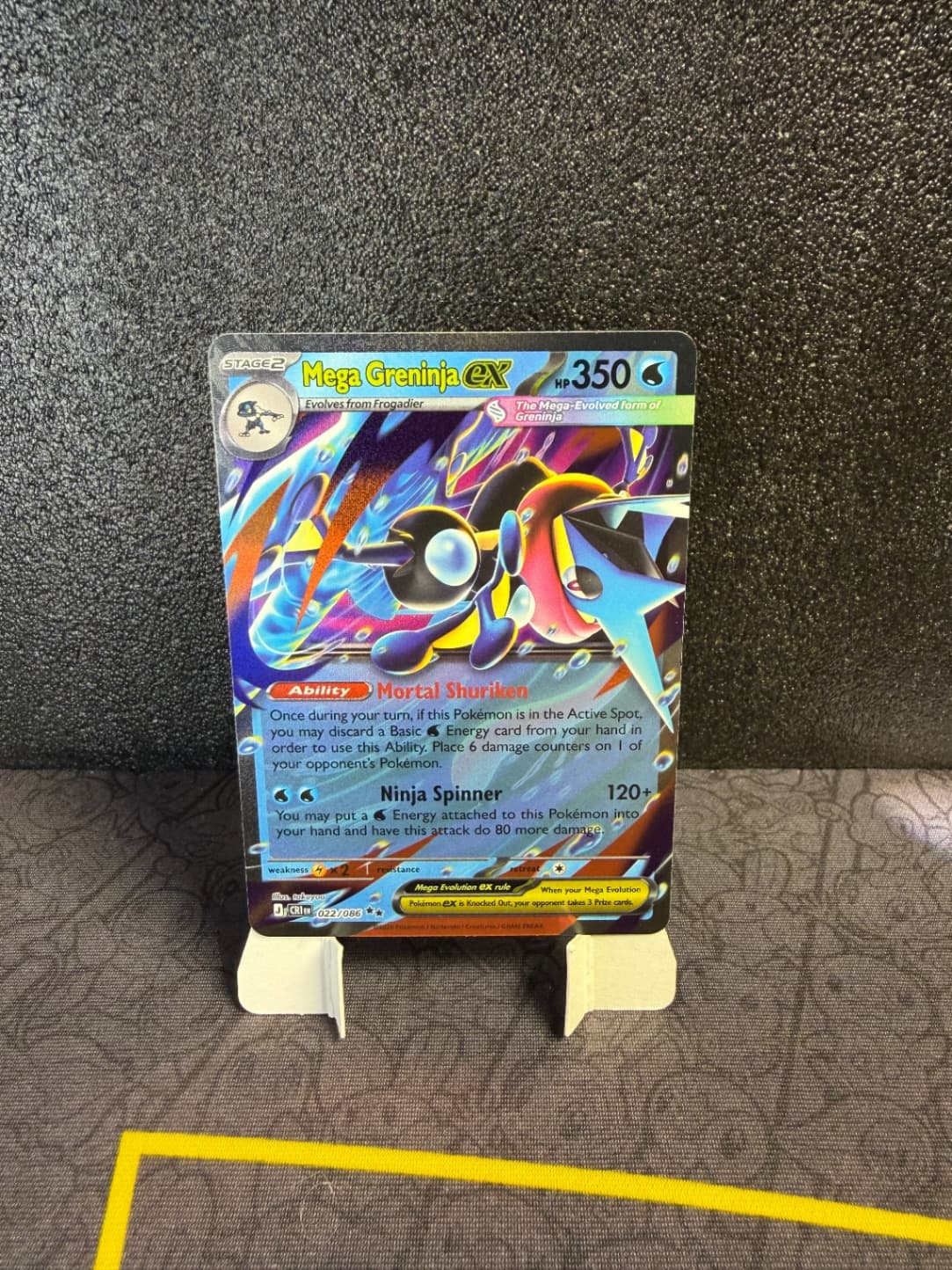 Mega Greninja ex Chaos Rising
