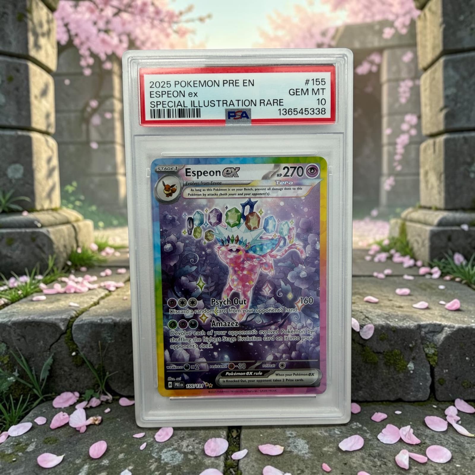 2025 Espeon EX Pokemon Scarlet and Violet...
