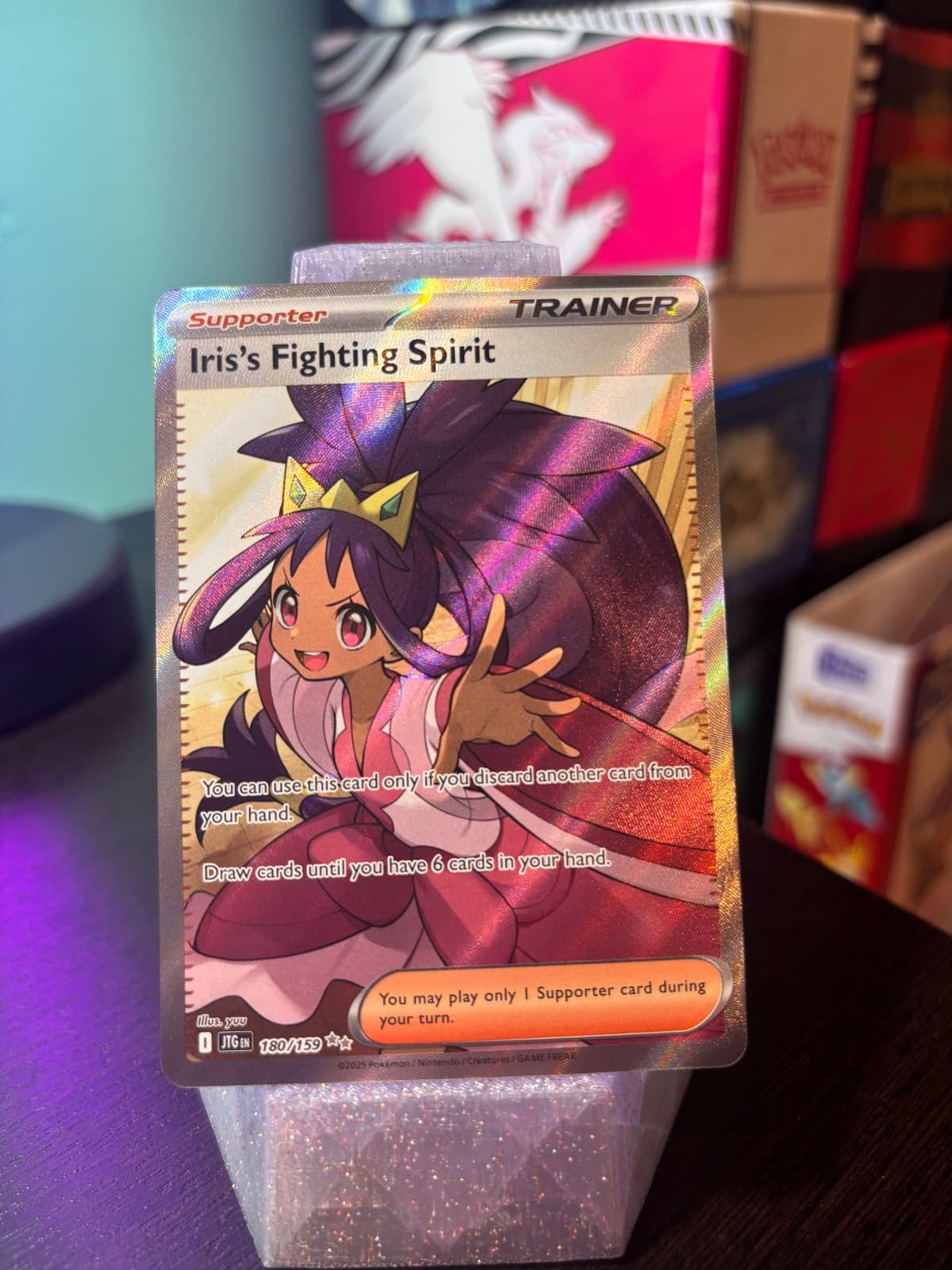 Iris's Fighting Spirit 180/159 Journey...