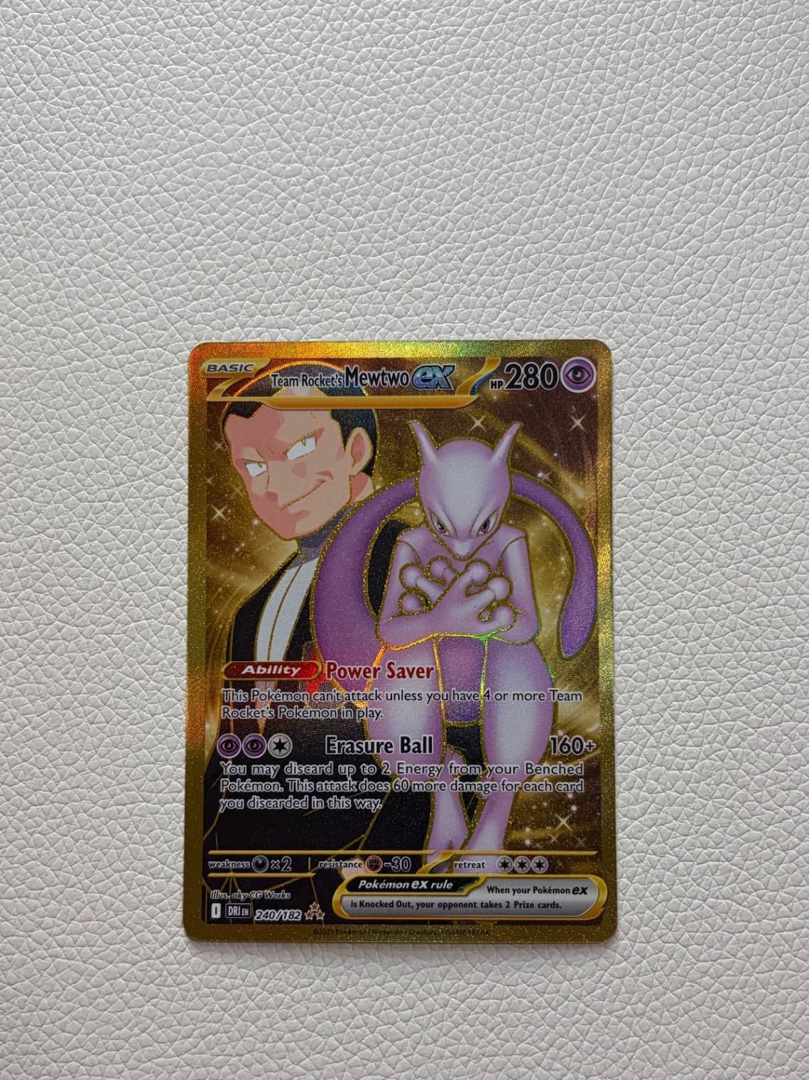 Destined Rivals Team Rocket's Mewtwo ex...