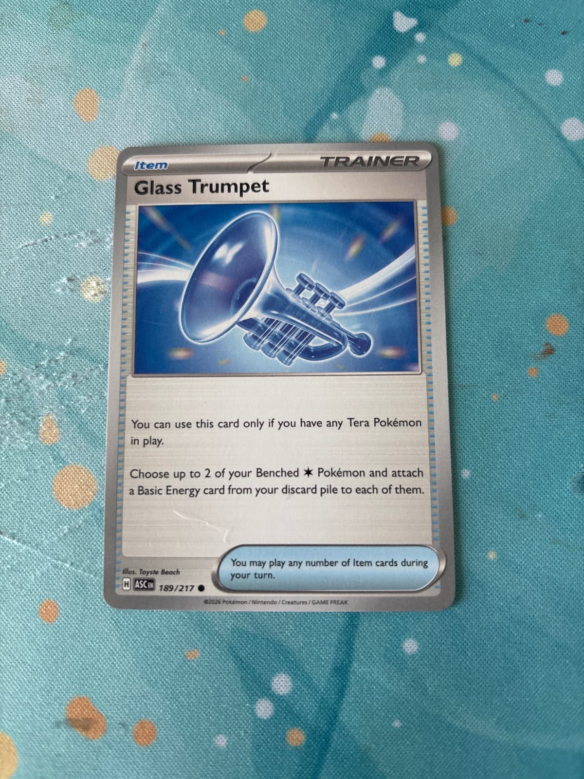 Ascended Heroes Glass Trumpet 189/217