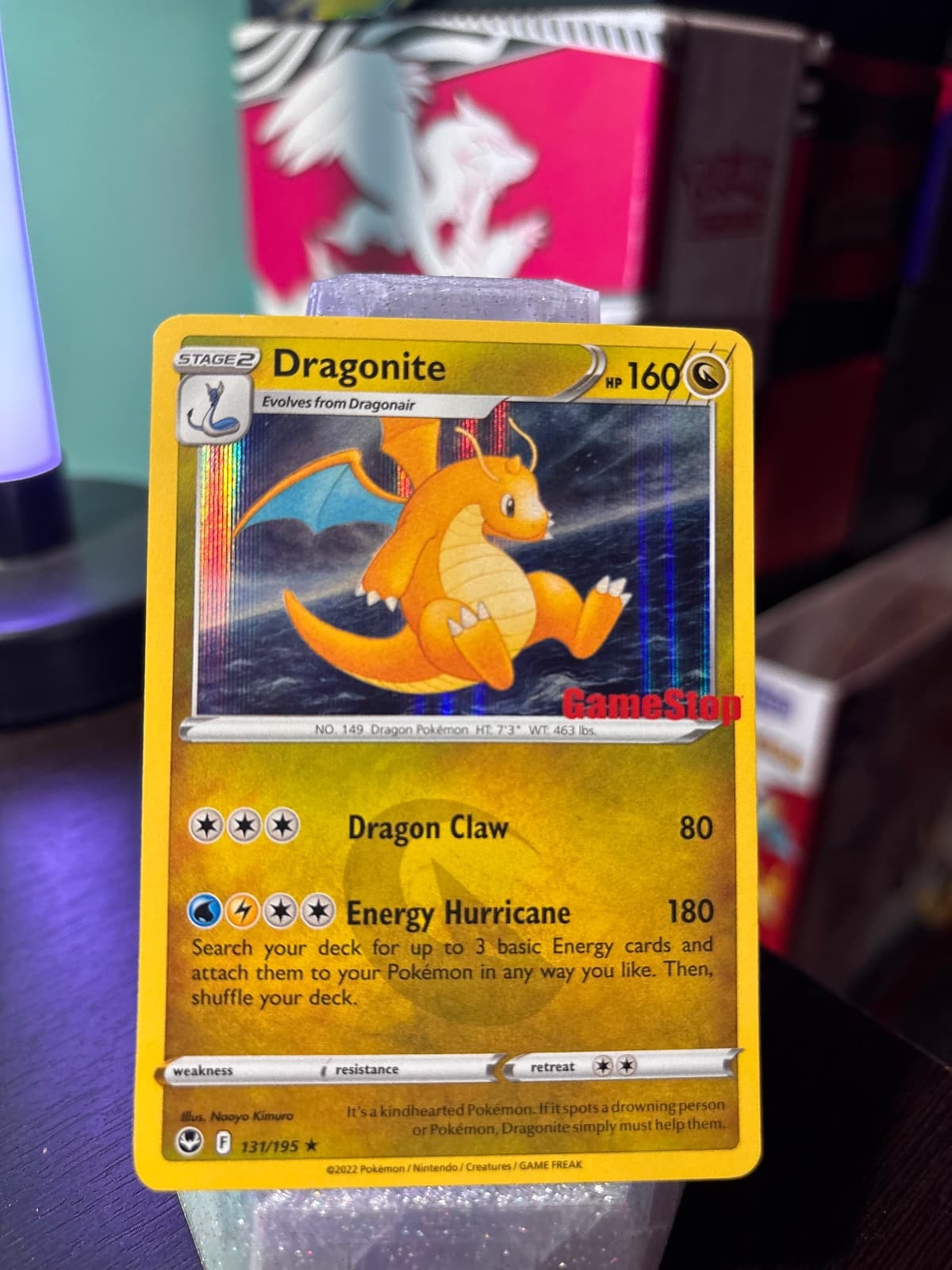 2022 Silver Tempest Dragonite 131/195 Holo...