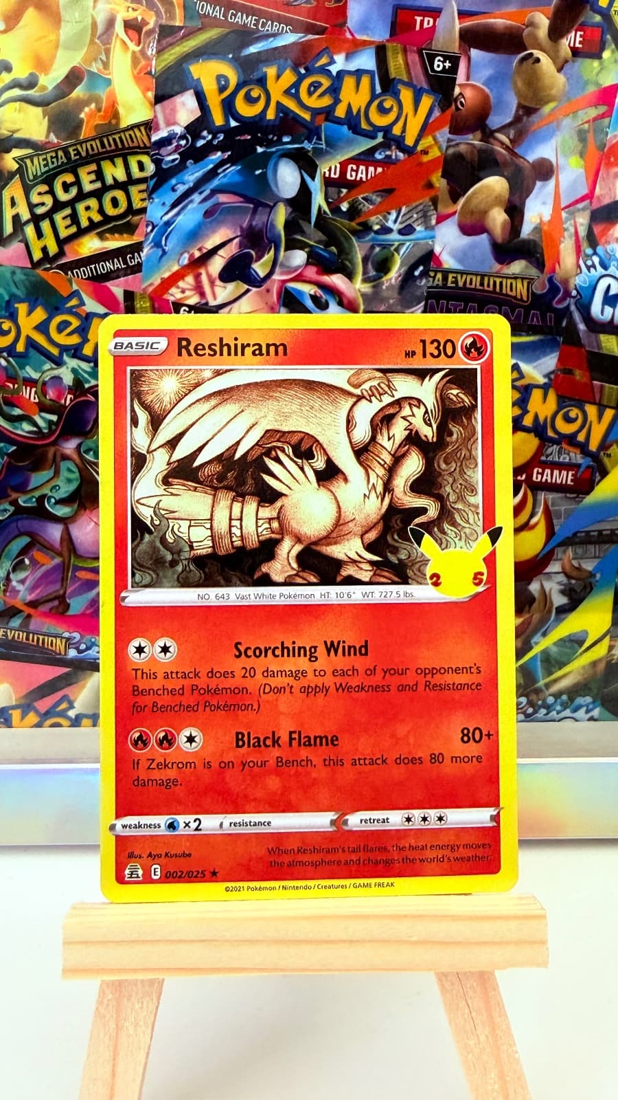 2021 Celebrations Reshiram 2/25
