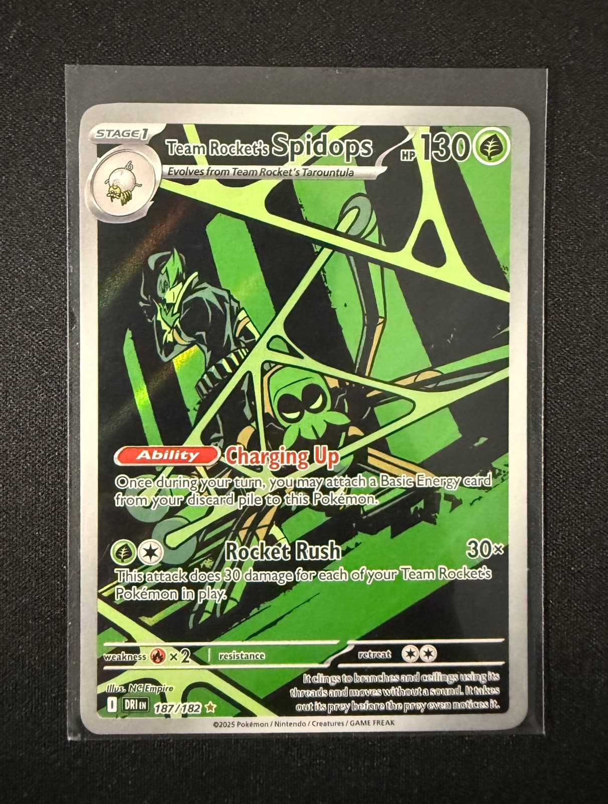 Team Rocket's Spidops 187/182 - Destined...