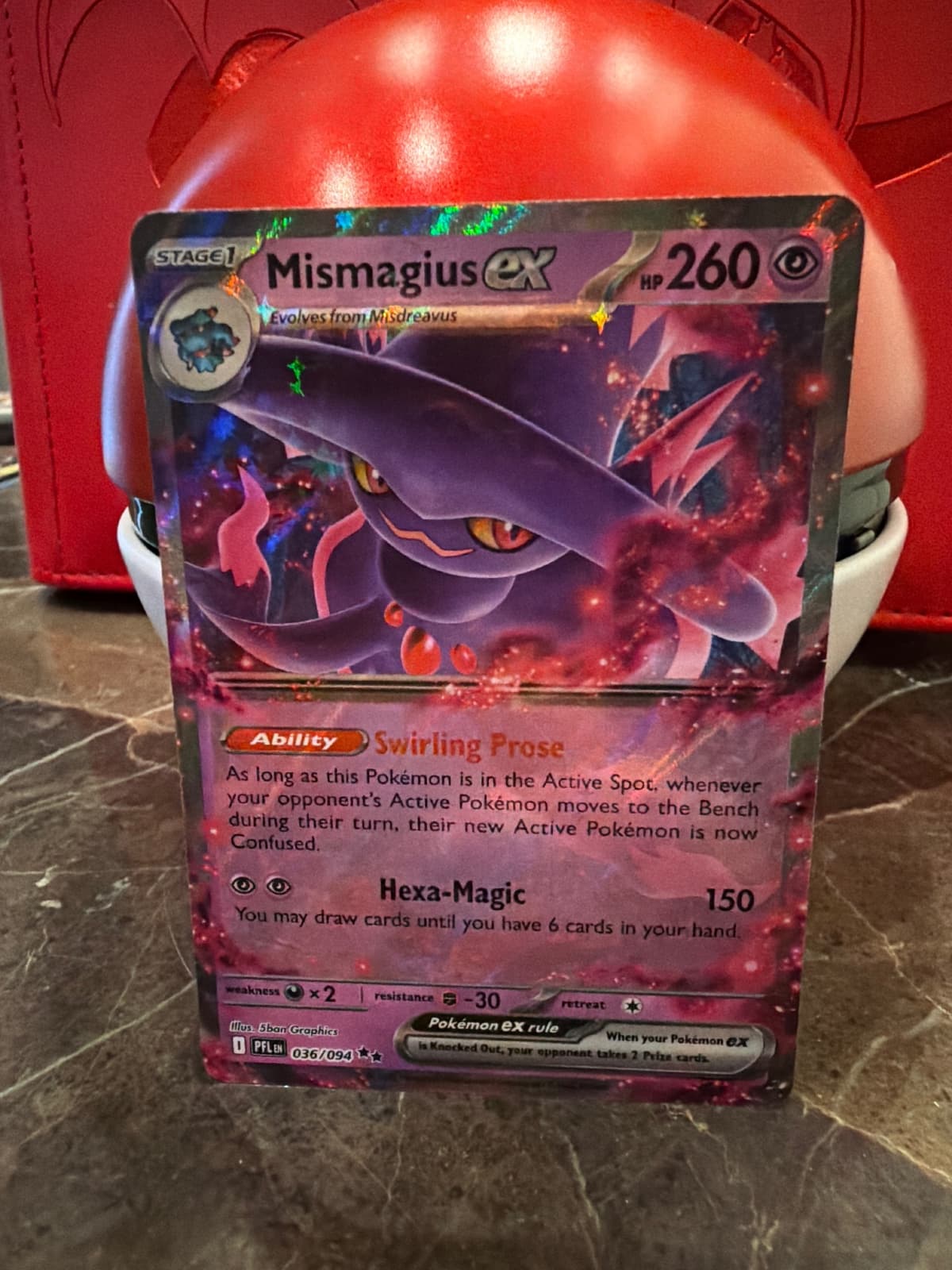 Mismagius ex Phantasmal Flames 036/94 Double Rare