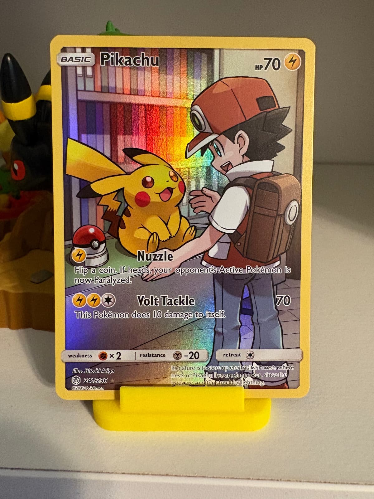 Cosmic Eclipse Pikachu Secret Rare 241/236