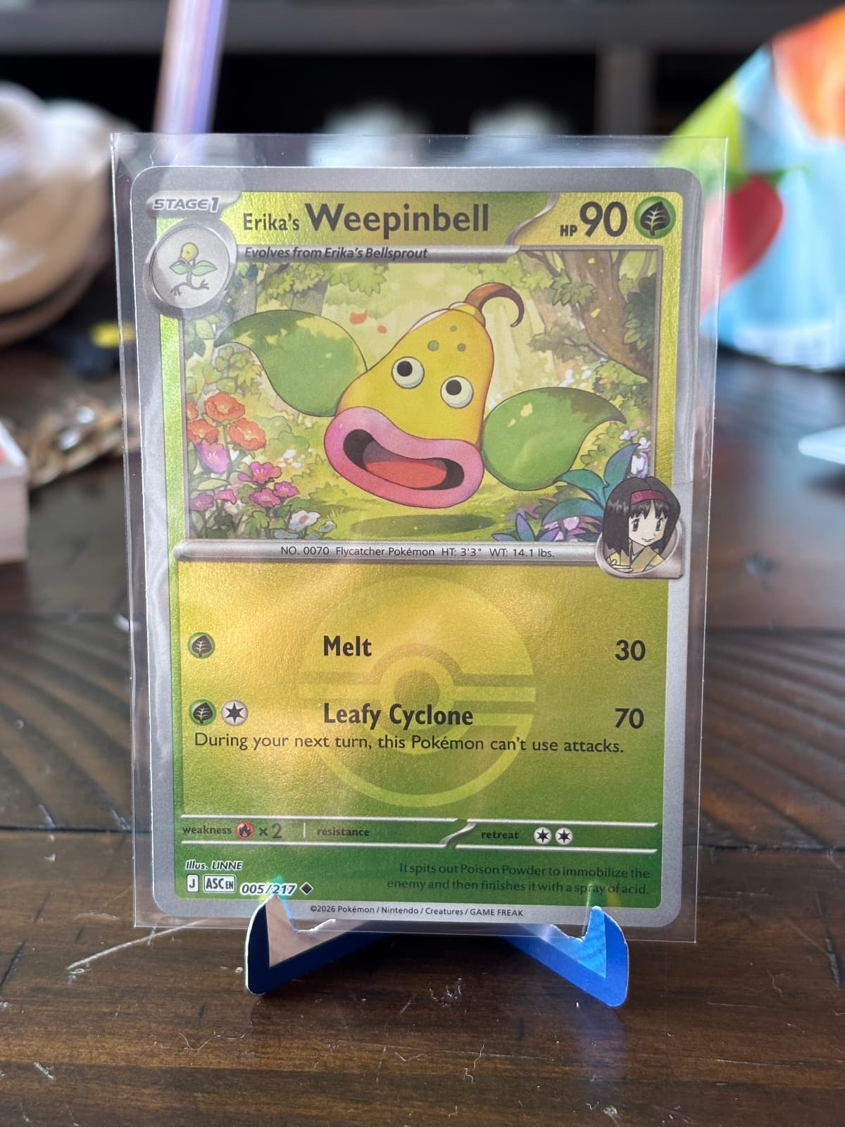 Ascended Heroes Erika's Weepinbell 005/217...