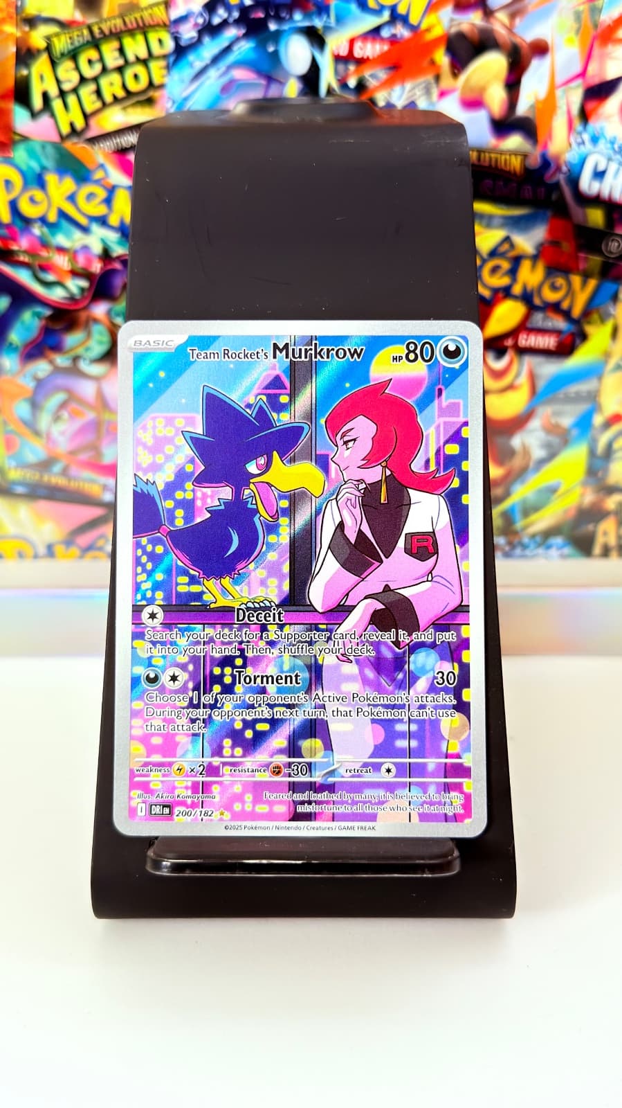 Team Rocket's Murkrow #200/182