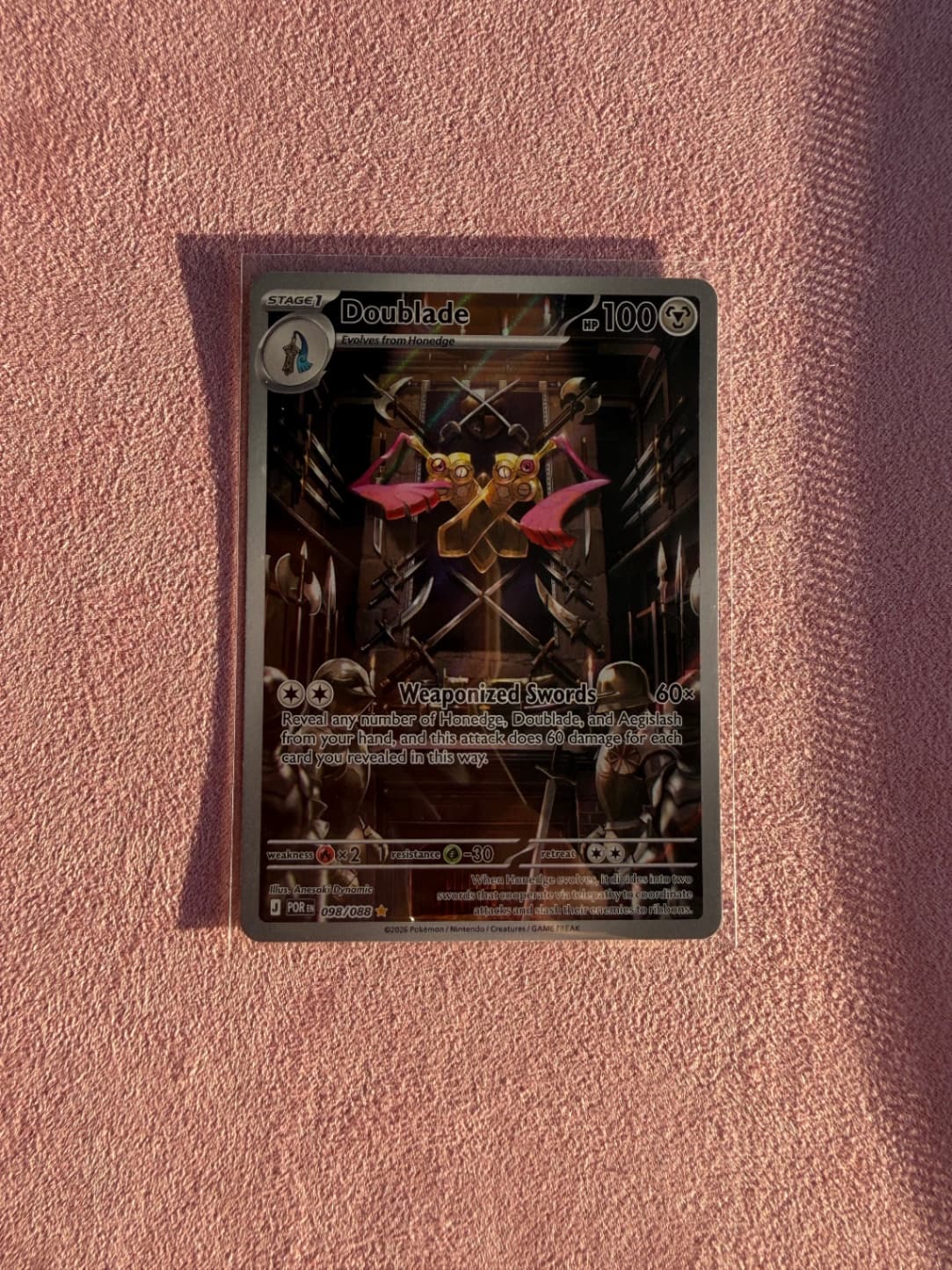 Doublade Perfect Order 098/088 Illustration Rare