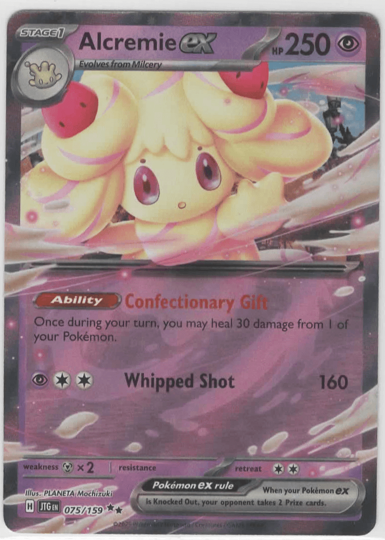 Alcremie ex Journey Together 075/159 Double Rare