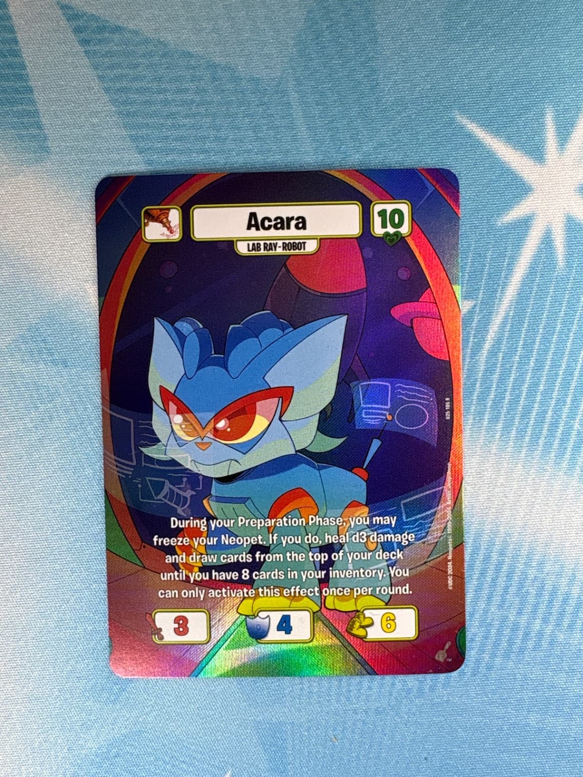 Neopets: Acara Lab Ray- Robot N25- 105R